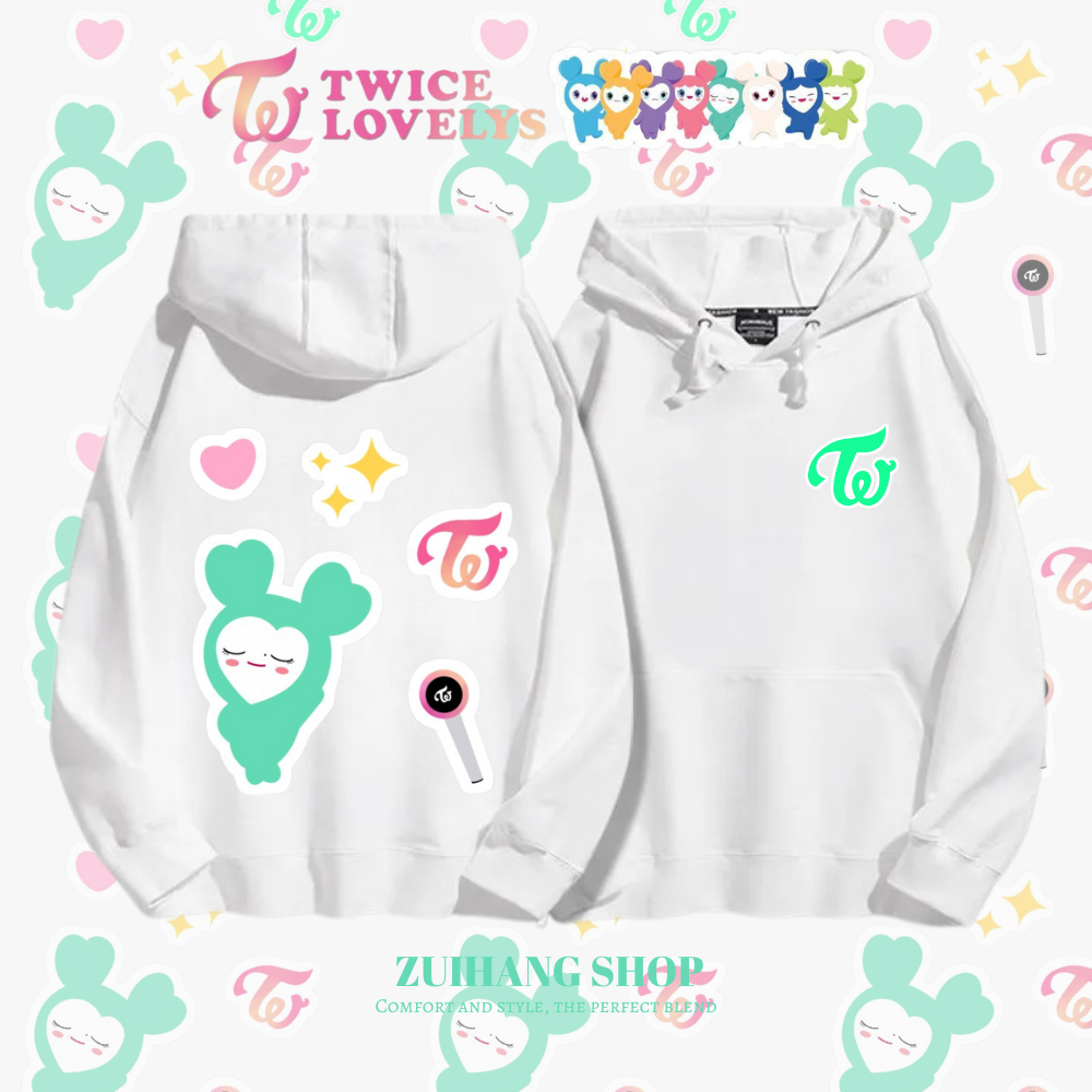 Twicelovely新款 親子情侶男女款連帽衛衣-CASEZONE