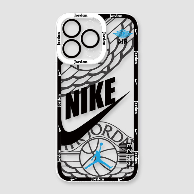 喬丹NBA籃球透明防摔軟殼-CASEZONE