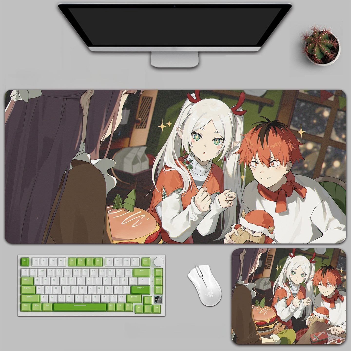 葬送的芙莉蓮 主題桌墊 布質滑鼠墊