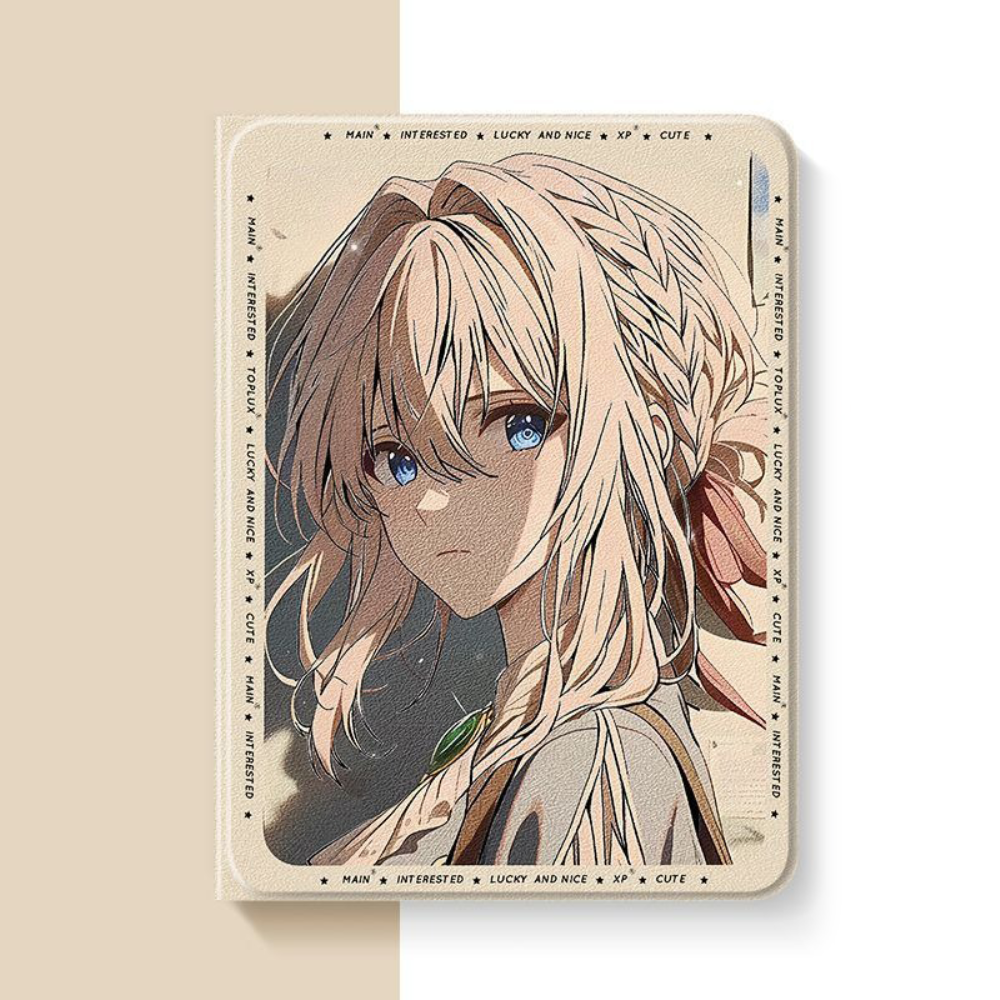 紫羅蘭永恆花園官方聯名iPad保護殼-CASEZONE