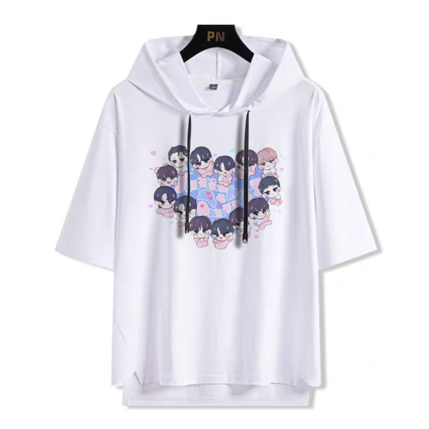 SEVENTEEN 連帽短袖T恤-CASEZONE