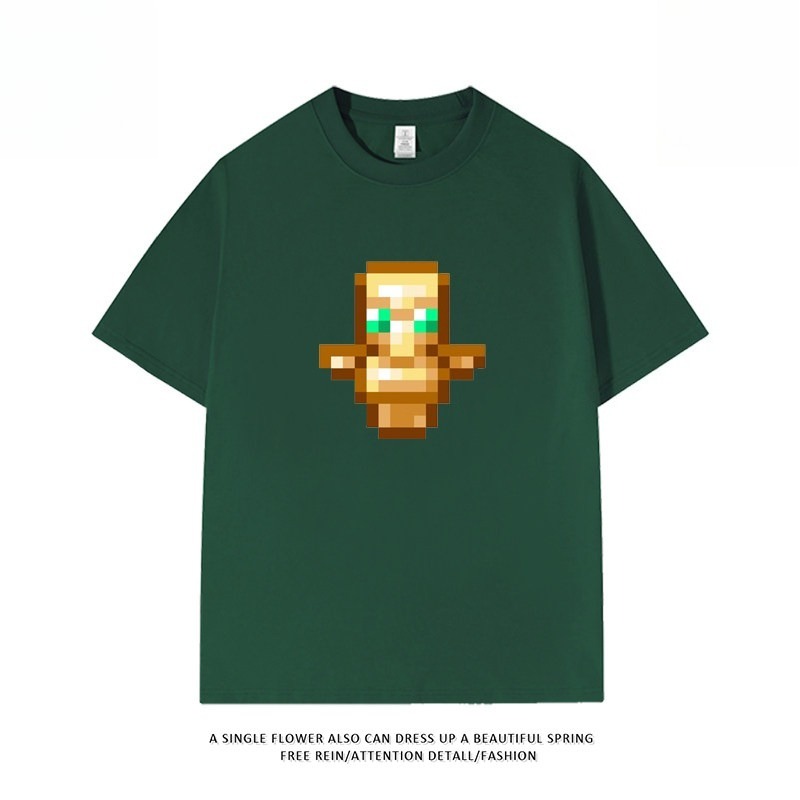 Minecraft不死圖騰 印花短袖T恤
