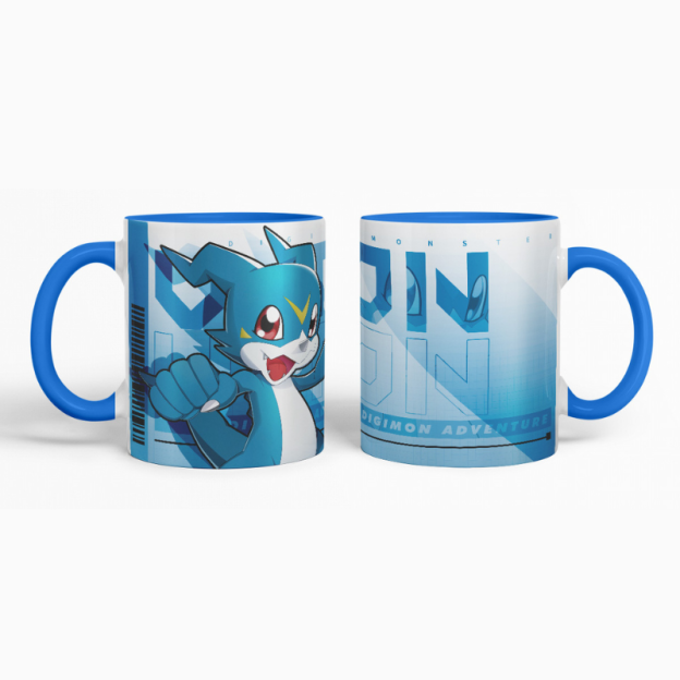 數碼寶貝 同人周邊陶瓷馬克杯