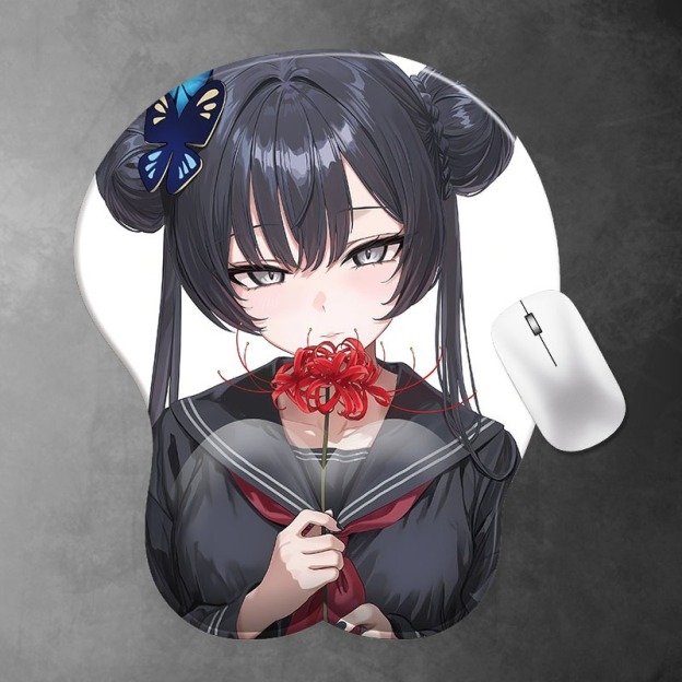 蔚藍檔案龍華妃姬 護腕 3D立體滑鼠墊