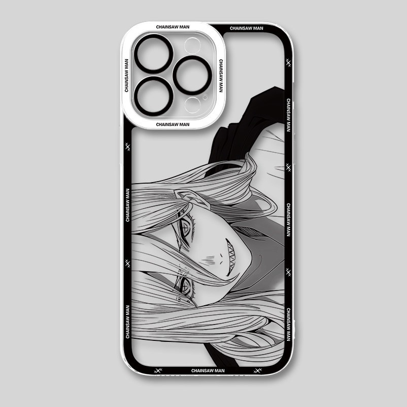 鏈鋸人天使眼透明防摔軟殼