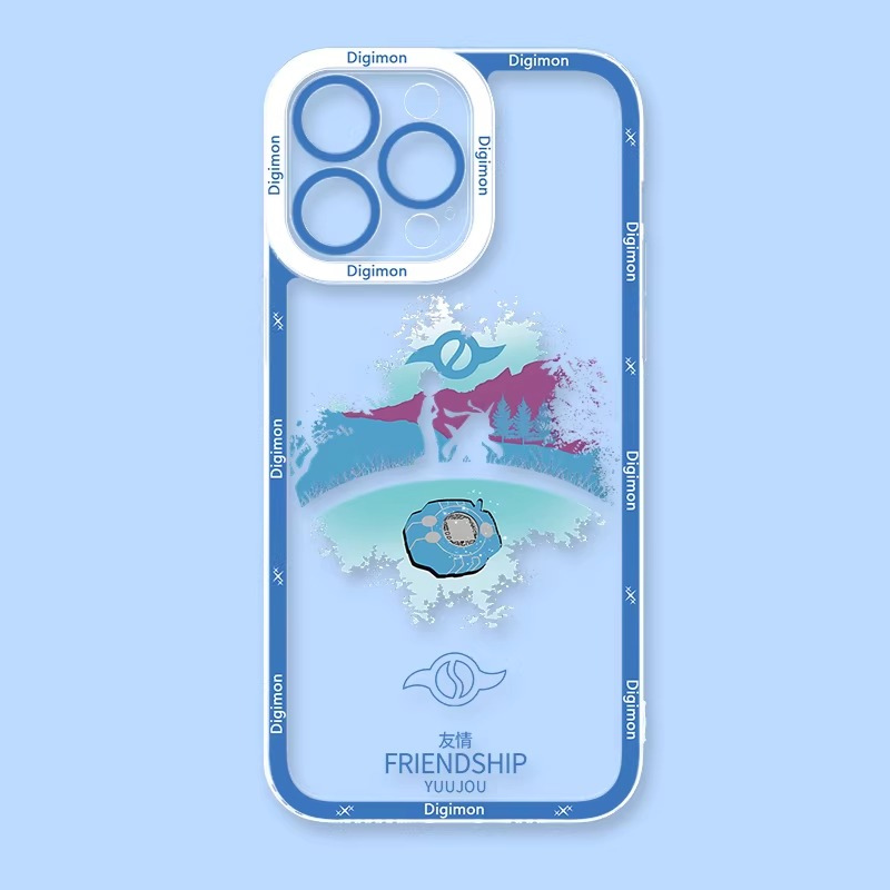 數碼寶貝天使眼透明防摔軟殼