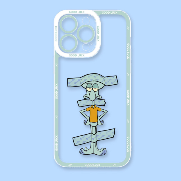 海綿寶寶天使眼透明防摔軟殼