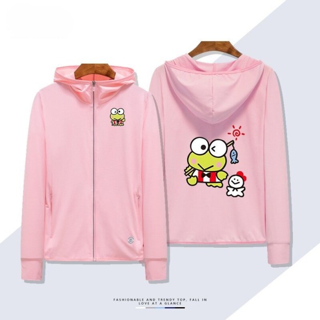 可洛比 Keroppi 夏季通勤冰絲速乾涼感防曬外套