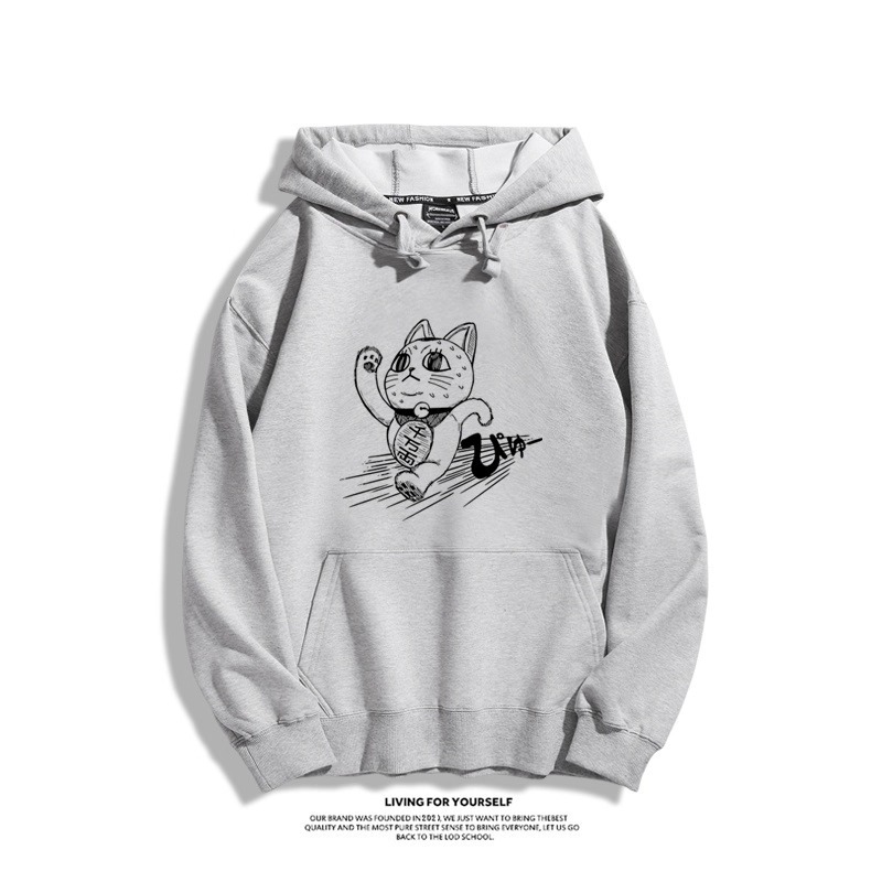 膽大黨 聯名衛衣2025秋冬新款親子情侶裝連帽衛衣