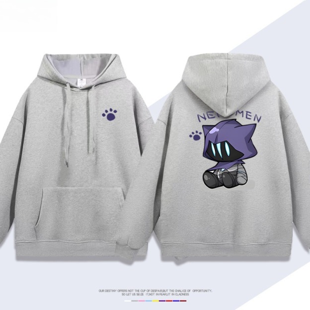 瓦羅蘭特歐門貓貓新款 親子情侶男女連帽衛衣