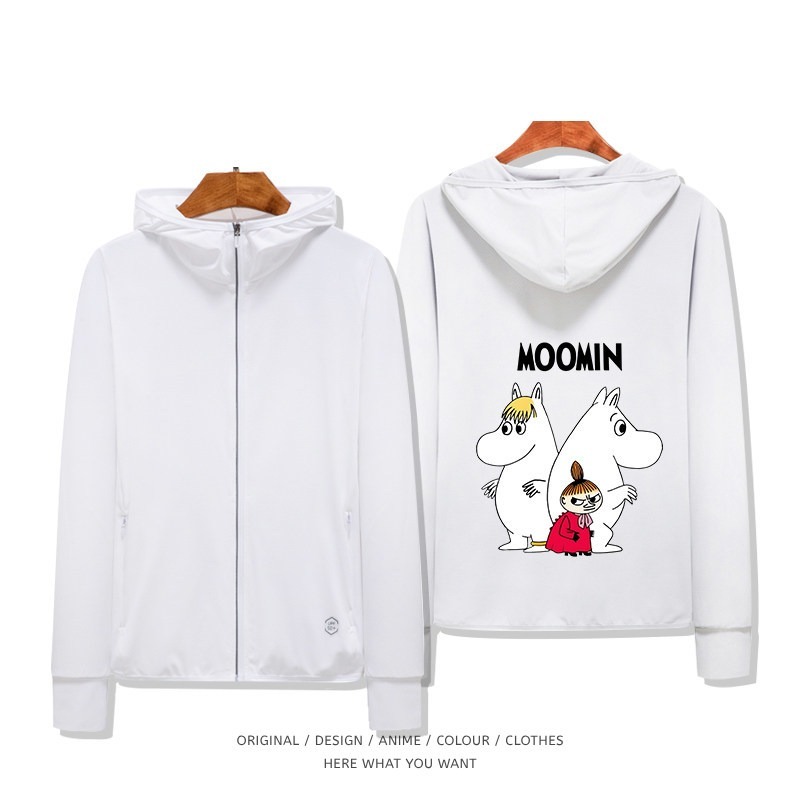 Moomin 嚕嚕米 夏季通勤冰絲速乾涼感防曬外套