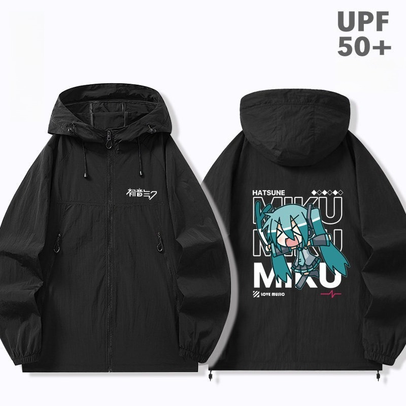 初音未來 男女輕薄透氣防曬服外套