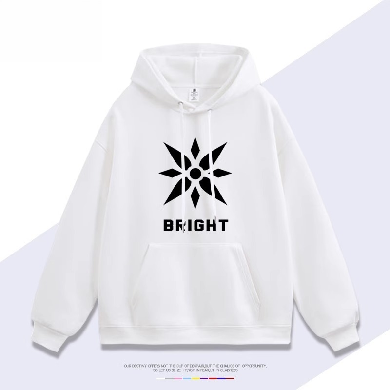 數碼寶貝大冒險勇氣徽章 聯名衛衣2025秋冬新款 親子情侶裝連帽衛衣