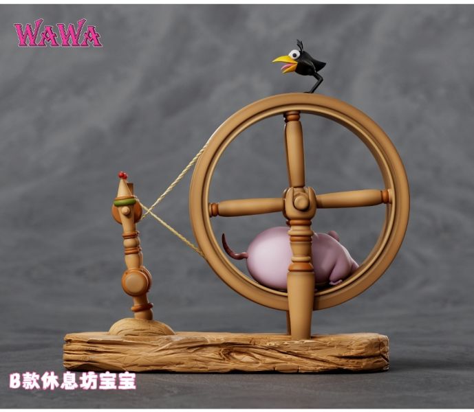 【預購】wawa工作室 宮崎駿桌面小擺件系列 奔跑坊寶寶