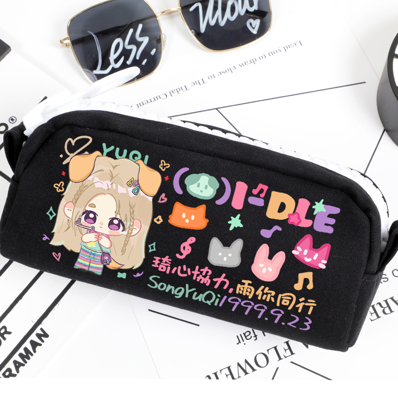(G)I-DLE 專輯應援 同人筆袋收納文具盒-CASEZONE