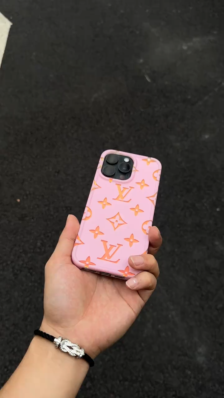 路易威登輕奢潮牌鐳射手機殼
