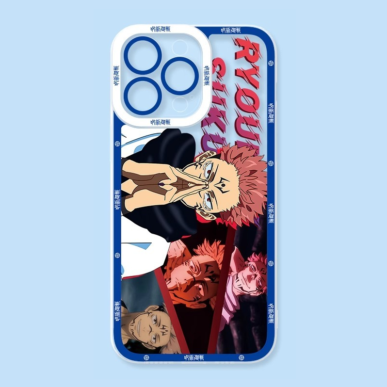 咒術迴戰透明防摔軟殼-CASEZONE