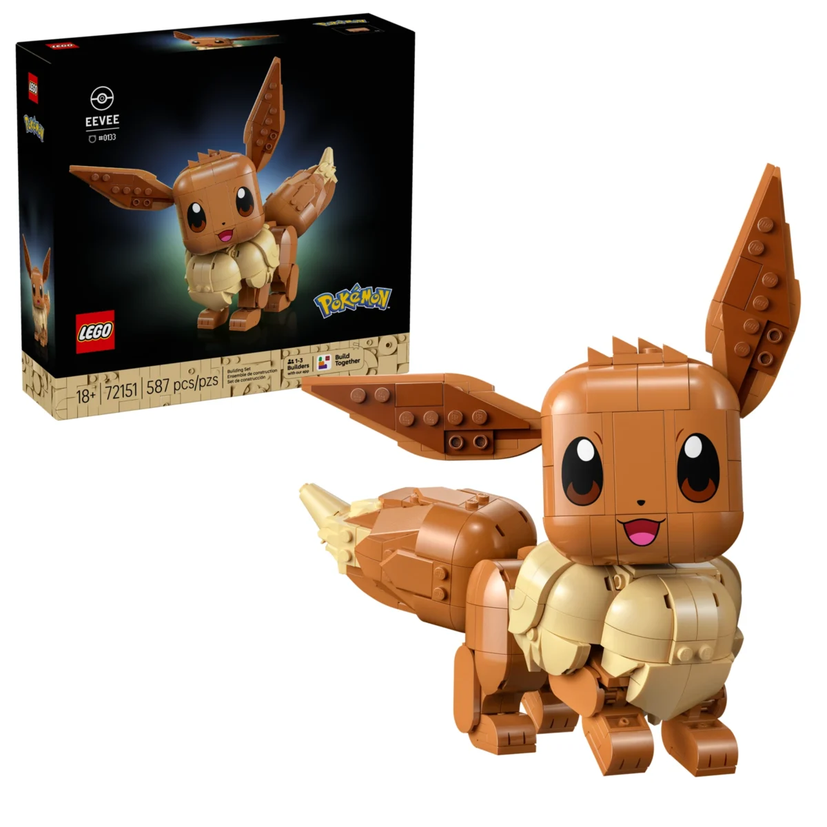 LEGO 寶可夢 Pokémon 72151 Eevee 伊布
