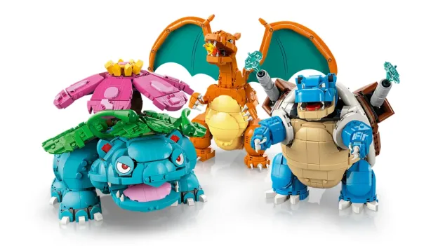 LEGO 寶可夢 Pokémon 72153 妙蛙花、噴火龍與水箭龜
