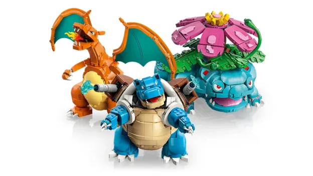 LEGO 寶可夢 Pokémon 72153 妙蛙花、噴火龍與水箭龜