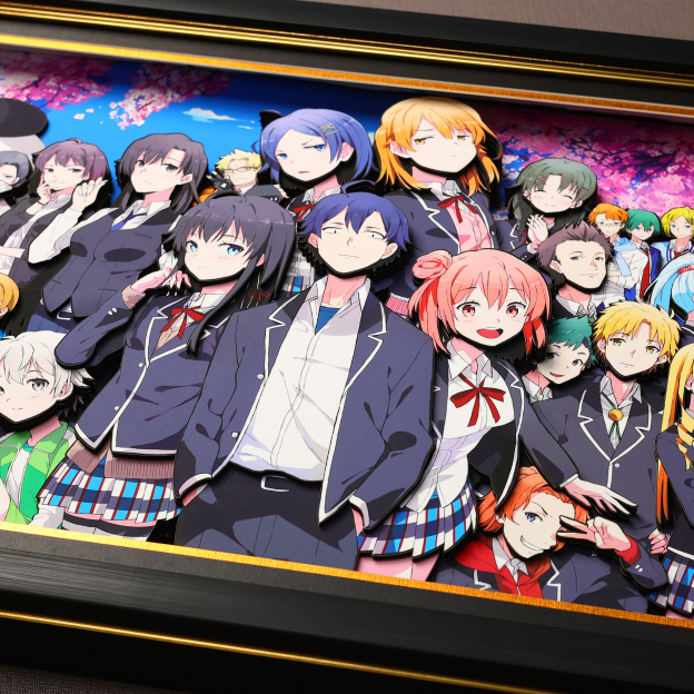 我的青春戀愛物語 3D立體畫-CASEZONE