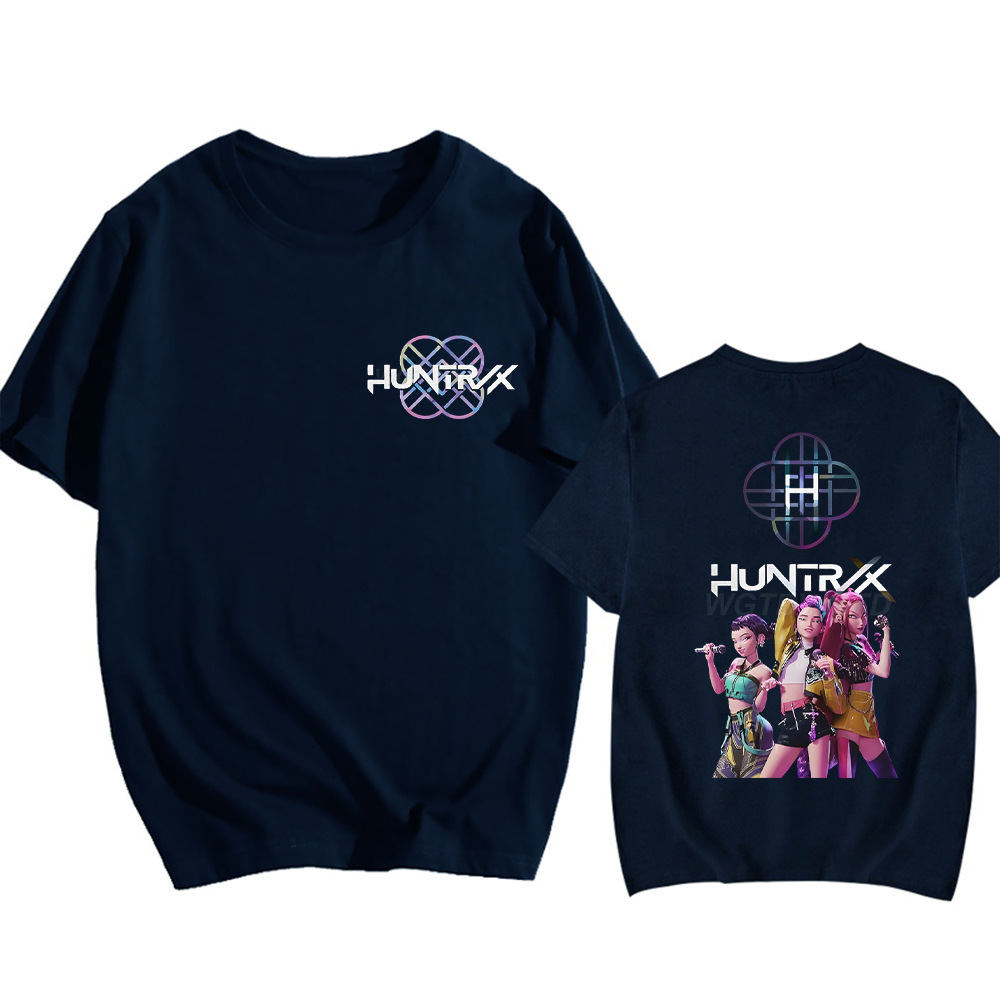 KPop Demon Hunters 獵魔女團印花短袖T恤-CASEZONE