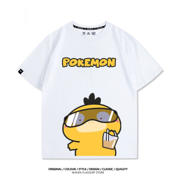 精靈寶可夢 啵啵奶茶 印花短袖T恤-CASEZONE