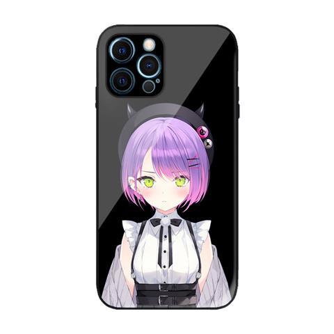 VTuber常闇永遠常闇トワ新款高清玻璃防摔殼-CASEZONE