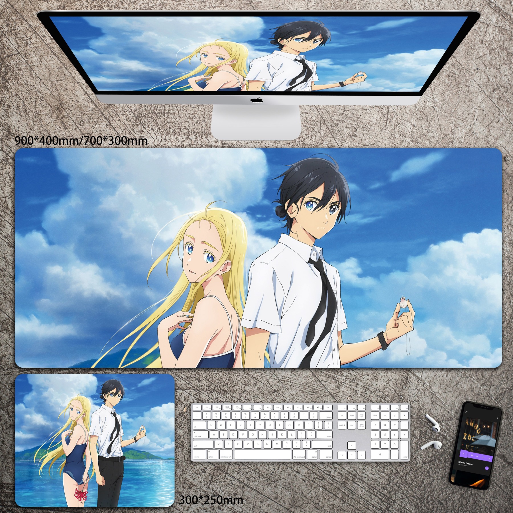 動漫系列 主題桌墊 布質滑鼠墊-CASEZONE