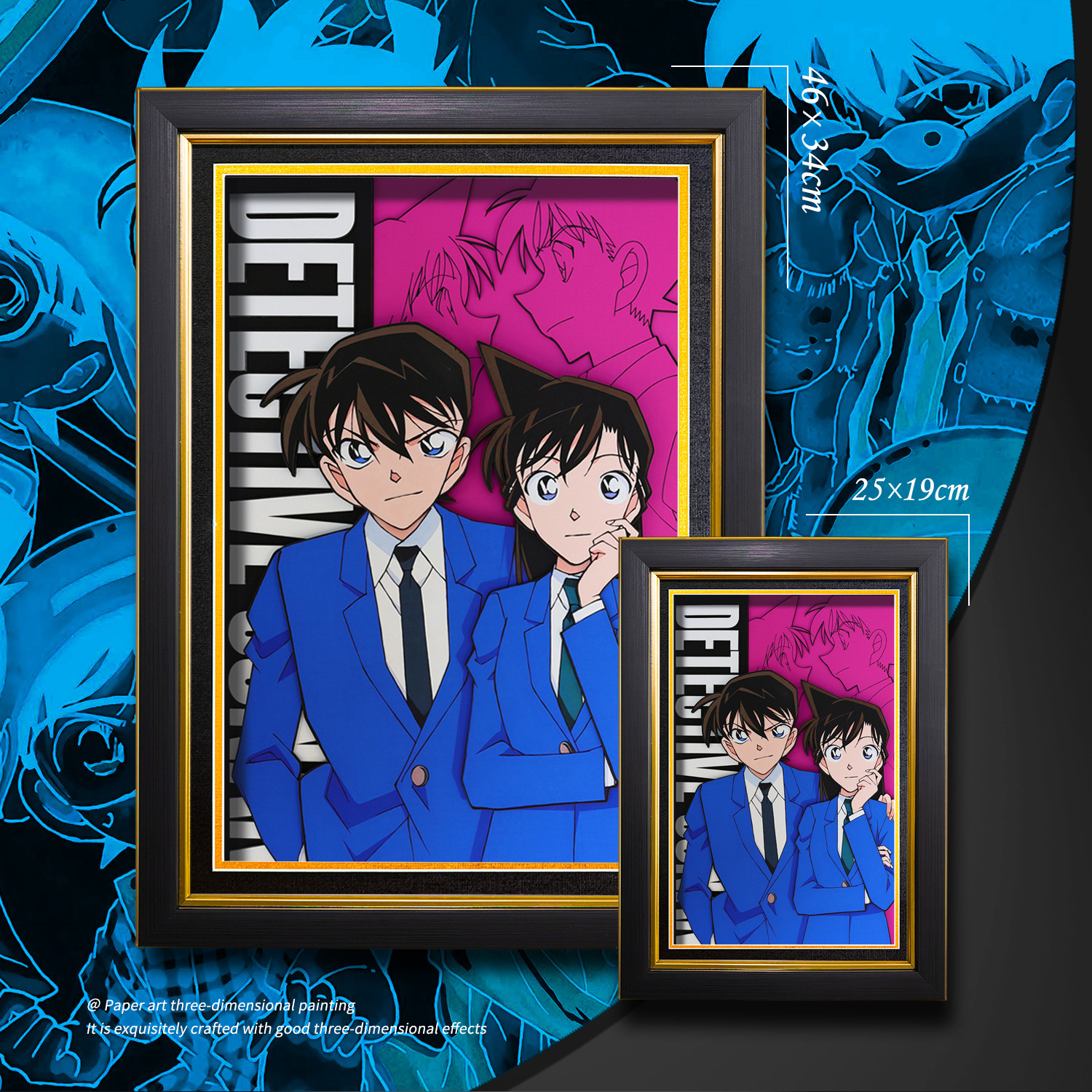 名偵探柯南 3D立體畫-CASEZONE