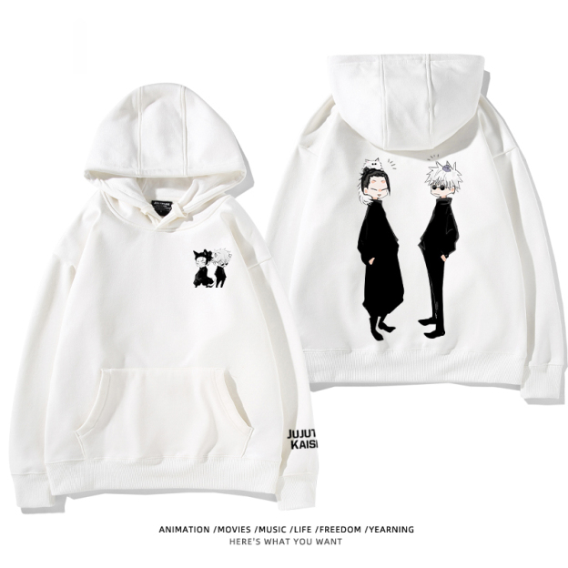 咒術迴戰 2025秋冬新款 親子情侶男女連帽衛衣