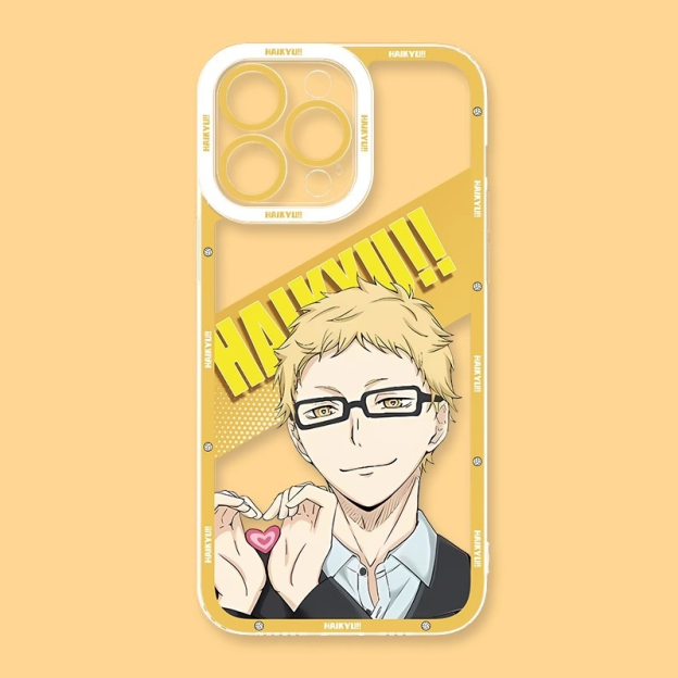 排球少年天使眼透明防摔軟殼