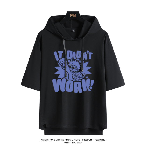 咒術回戰懷玉五條悟夏油傑 連帽短袖T恤