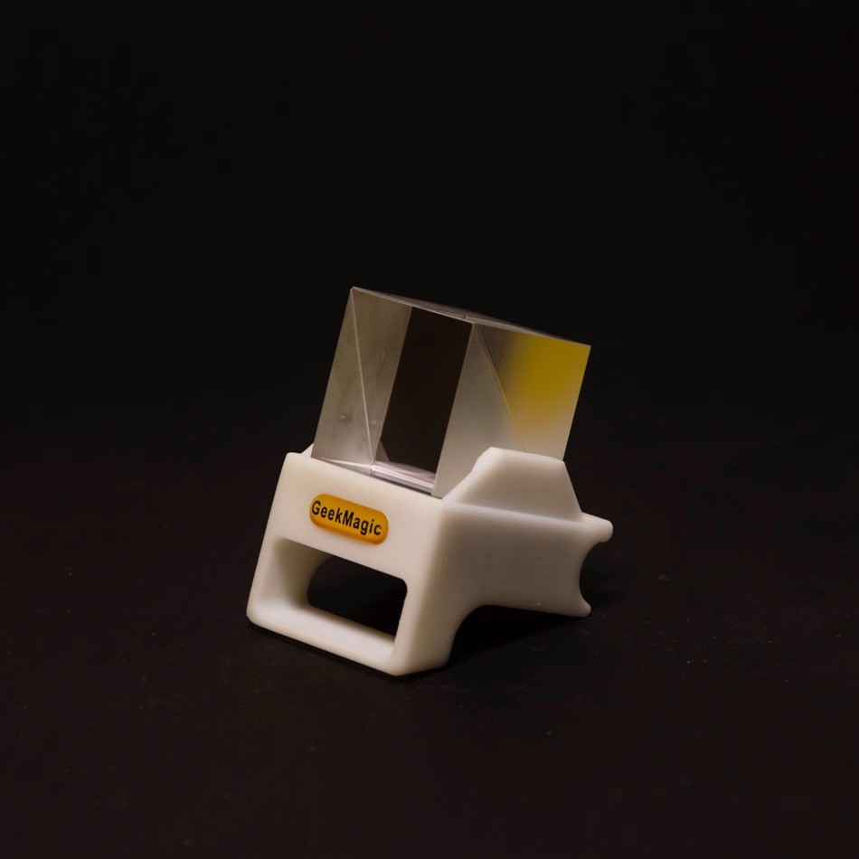 GeekMagic 迷你透明 WiFi 天氣時鐘｜創意桌面擺件顯示器｜現代科技風禮物推薦-CASEZONE