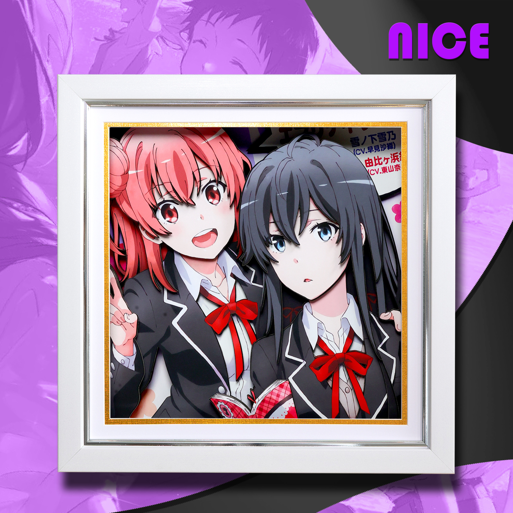 我的青春戀愛物語 3D立體畫-CASEZONE