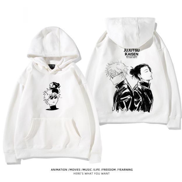 咒術迴戰 2025秋冬新款 親子情侶男女連帽衛衣