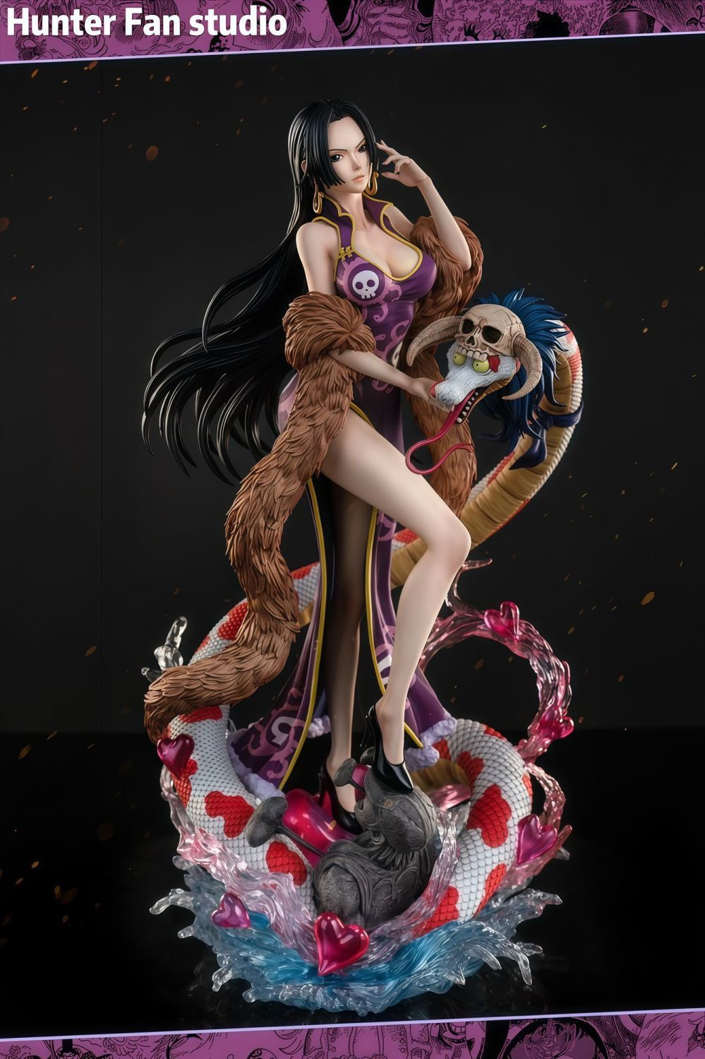 HF 海賊王 蛇姬女帝 限量版雕像