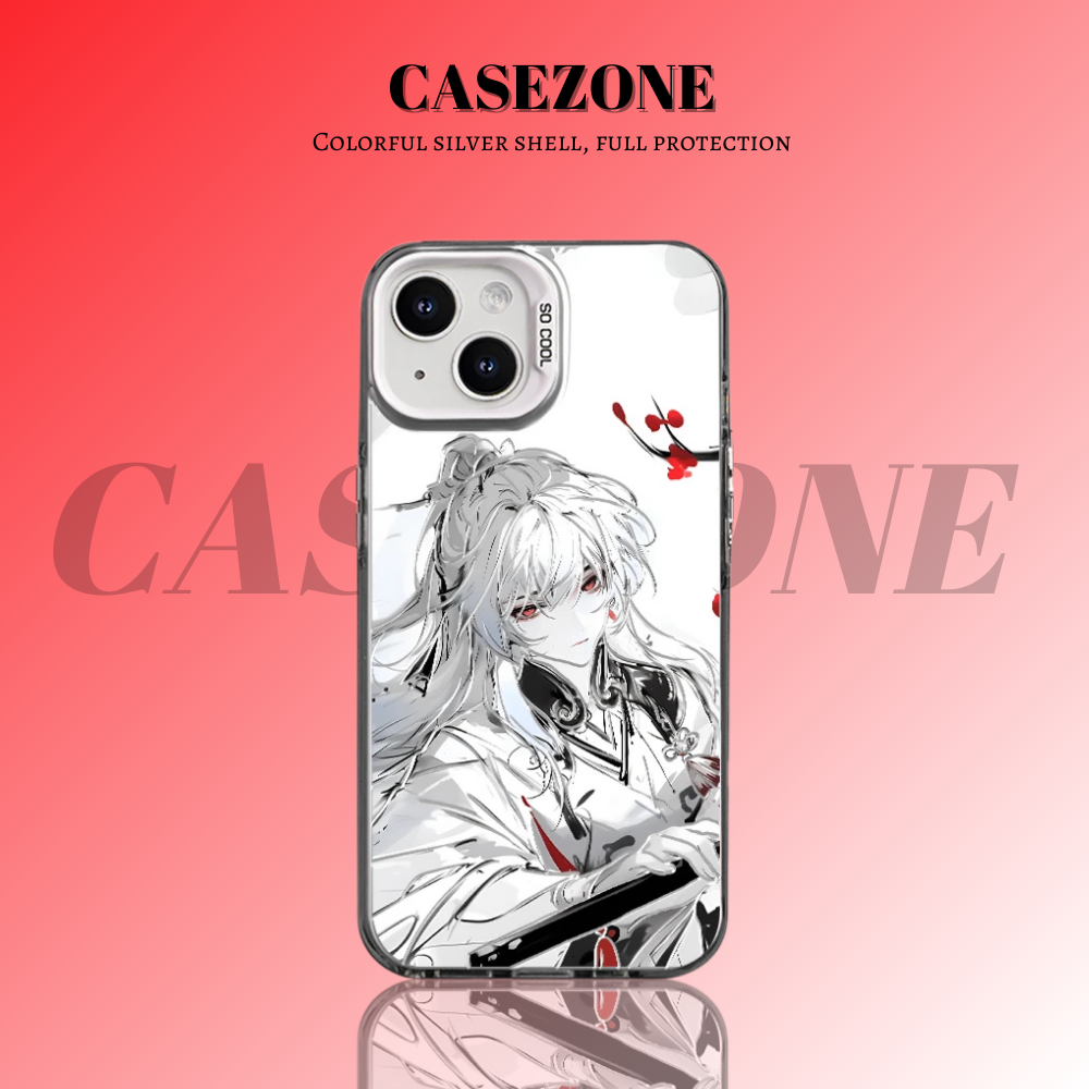 原神彩銀防摔手機殼-CASEZONE