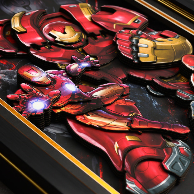 鋼鐵人 3D立體畫-CASEZONE