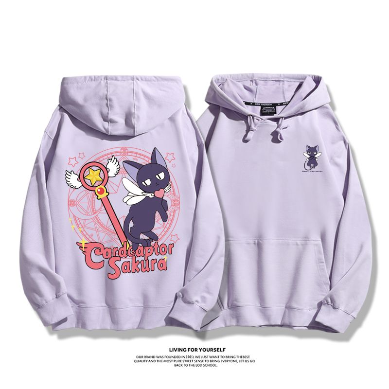 魔卡少女櫻新款 親子情侶男女款連帽衛衣-CASEZONE