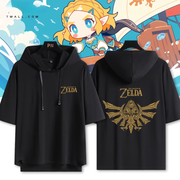 薩爾達傳說 連帽短袖T恤