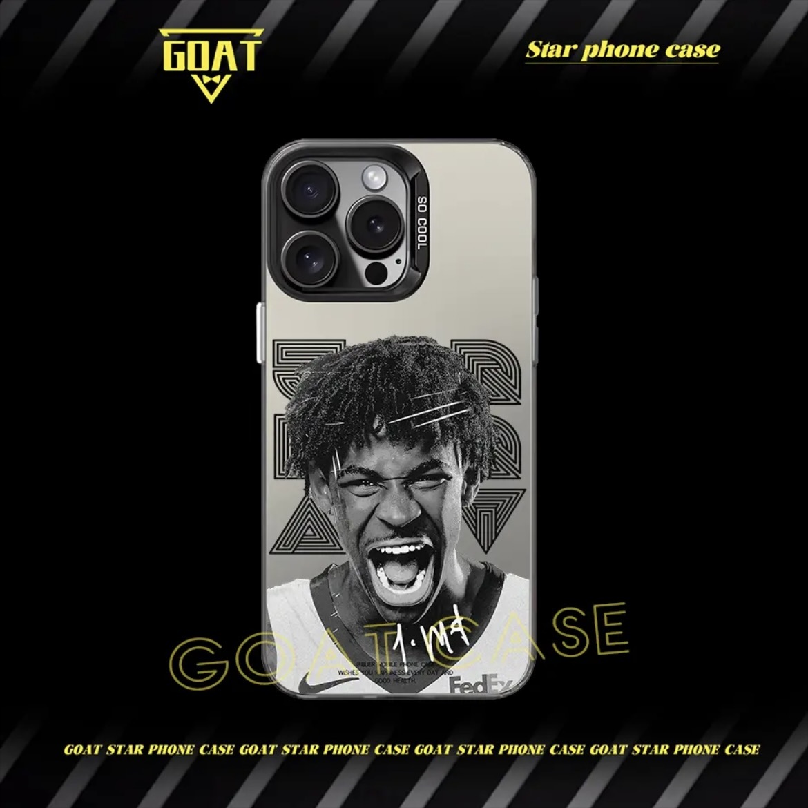 球星頭像｜彩銀球星手機殼-CASEZONE