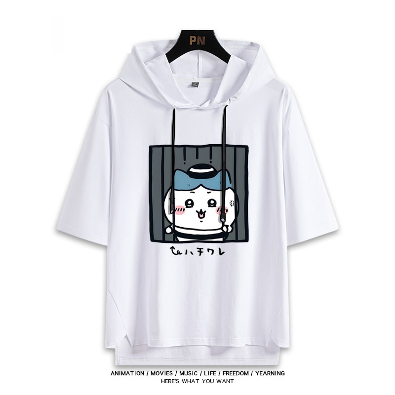 Chiikawa 忘本 連帽短袖T恤