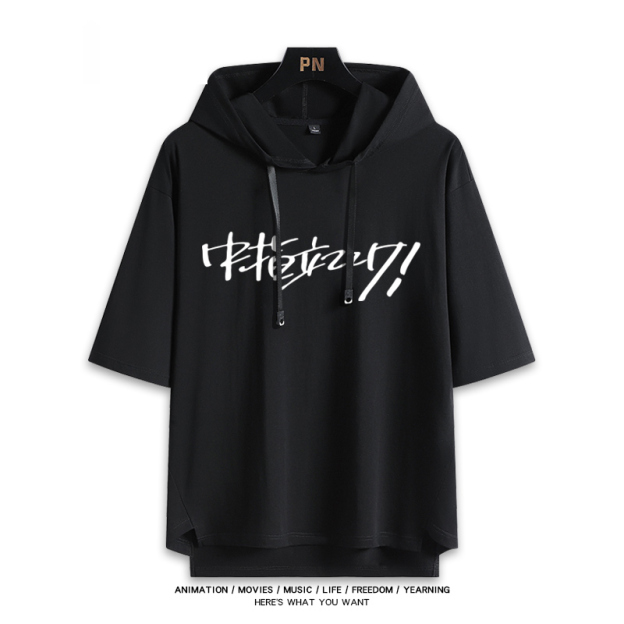 少女樂團吶喊吧 連帽短袖T恤