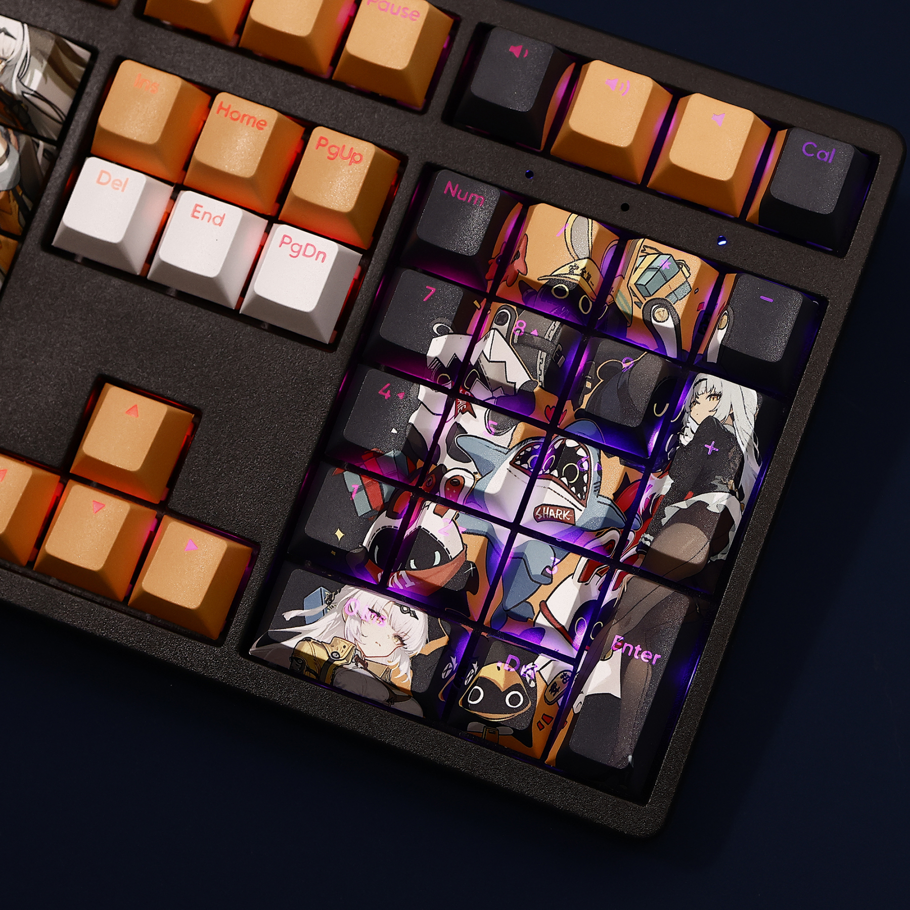 絕區零儀玄 108鍵 標準配列 衛星軸鍵帽-CASEZONE