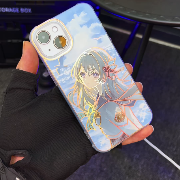 崩壞:星穹鐵道極光金防摔手機殼-CASEZONE