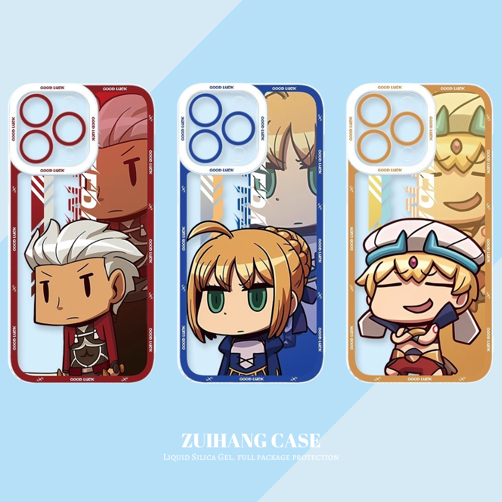 Fate/stay night透明防摔軟殼-CASEZONE