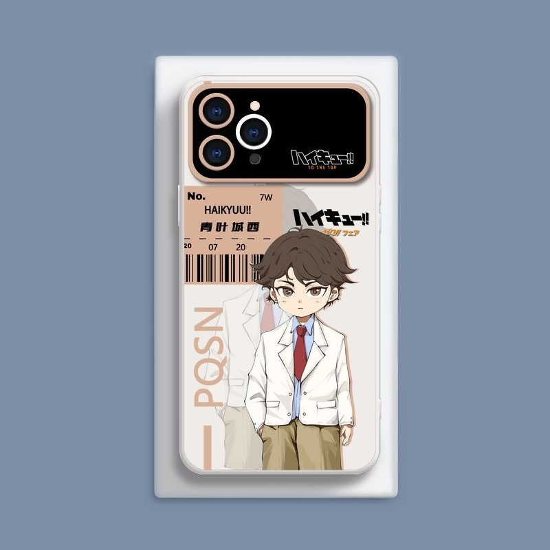 排球少年液態大視窗全包矽膠防摔軟殼-CASEZONE