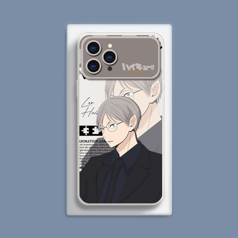 排球少年液態大視窗全包矽膠防摔軟殼-CASEZONE