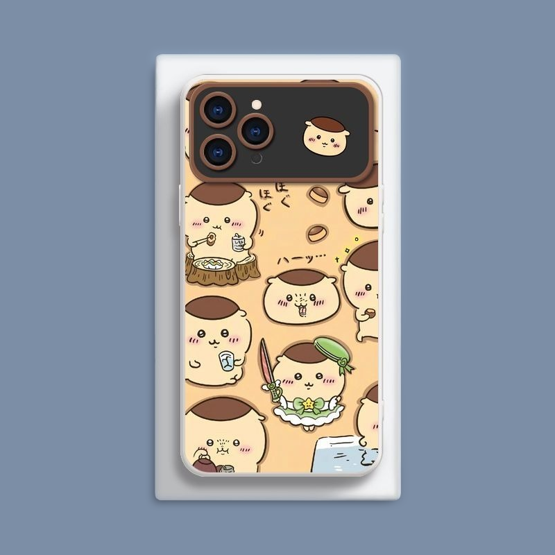 Chiikawa液態大視窗全包矽膠防摔軟殼-CASEZONE